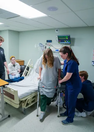 ISIC pediatric case with PT OT and Nursing students