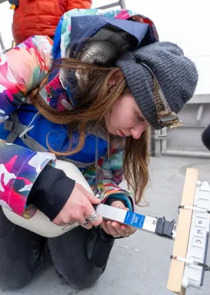UNE students track coastal currents, aided by technology from Portland start-up