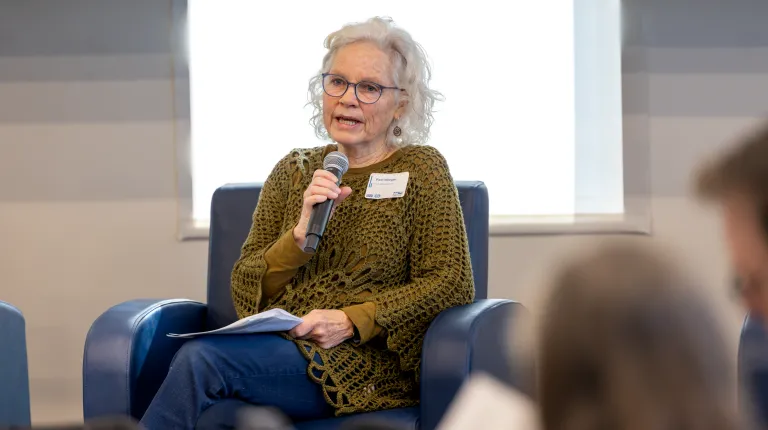 Pam Morgan, UNE professor of environmental studies, worked on the climate-action task force in the town of Kennebunkport.