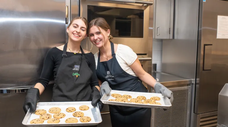 UNE students raise awareness, advance food safety knowledge in first allergen-free cooking class