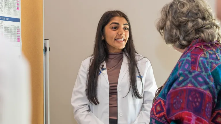 UNE medical school students participate in robust annual fall research symposium