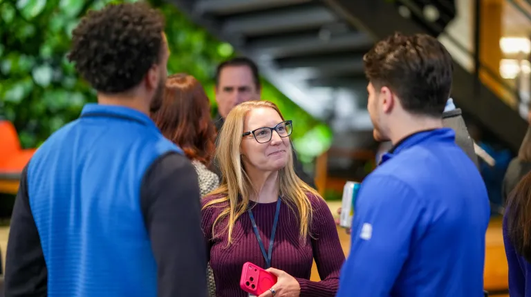 UNE’s inaugural Career Connections Mixer draws overflow crowd of 200  