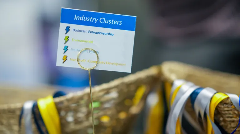 UNE’s inaugural Career Connections Mixer teaches students the value of networking  