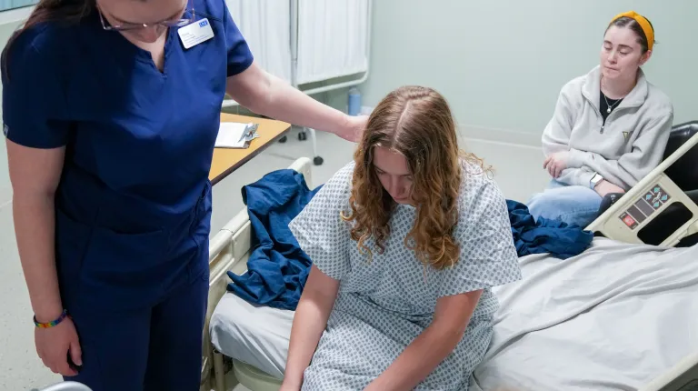 OT and Nursing working with pediatric ISIC case