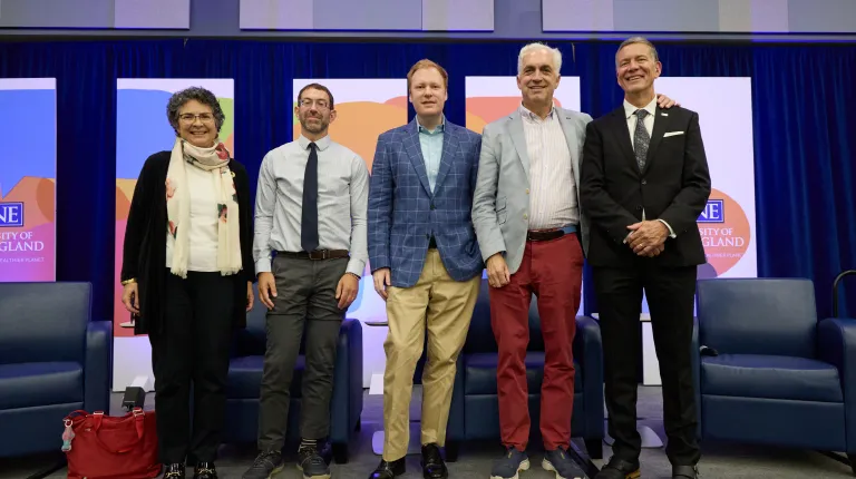 UNE President’s Forum draws record attendance in considering: Can Gen Z attain the American Dream?