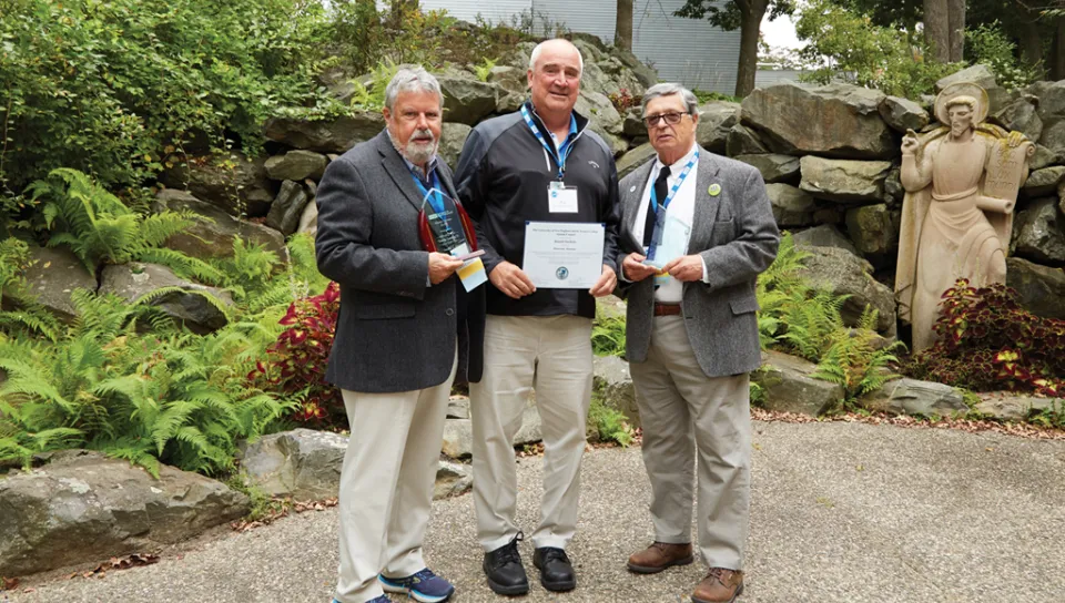 Three U N E alumni award winners