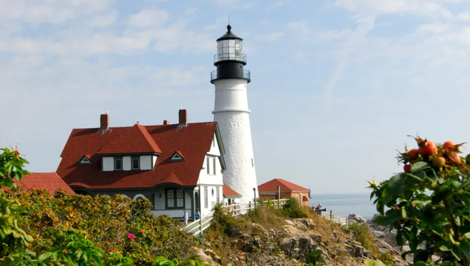 A view of the Portland Head Light
