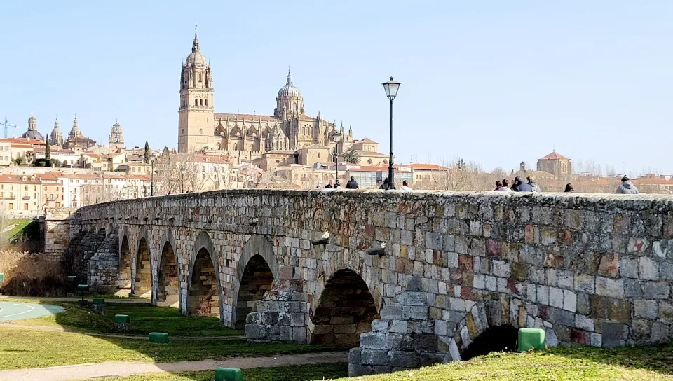 A walled city in Spain