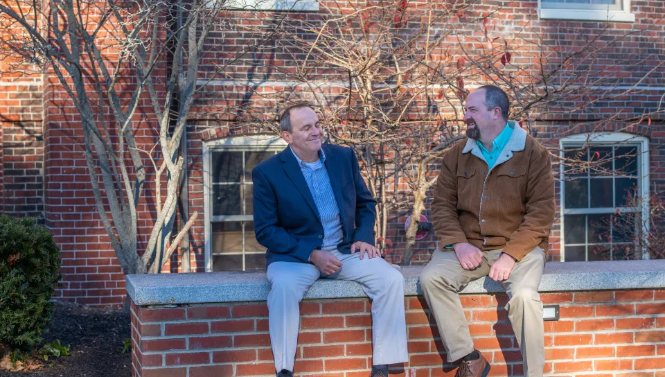 The two colleagues gave a gun-safety seminar this fall. 