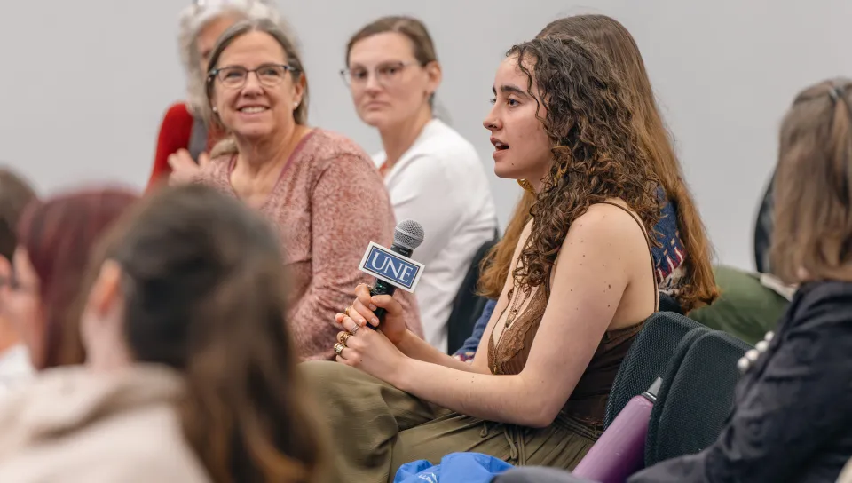 UNE’s climate panel pulls together champions of interdisciplinary education