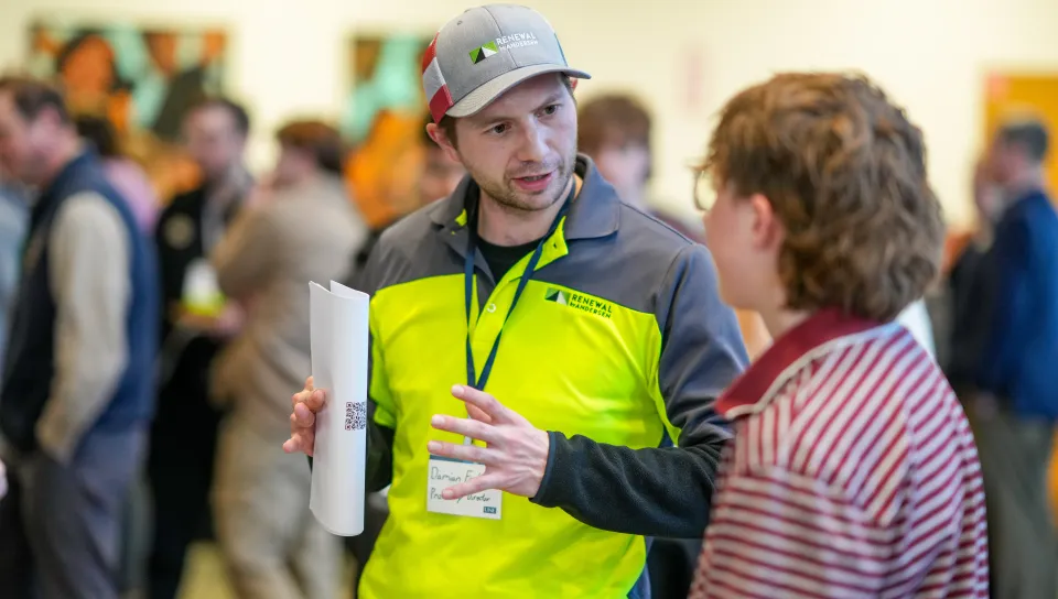 UNE’s inaugural Career Connections Mixer draws overflow crowd of 200  