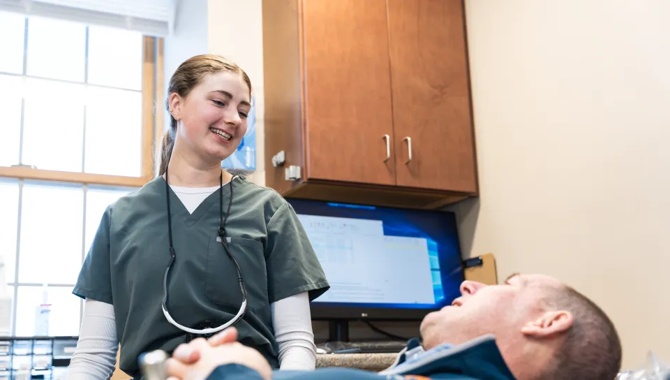 A dental practice in western Maine, comprised entirely of UNE graduates, leads the future of rural care 