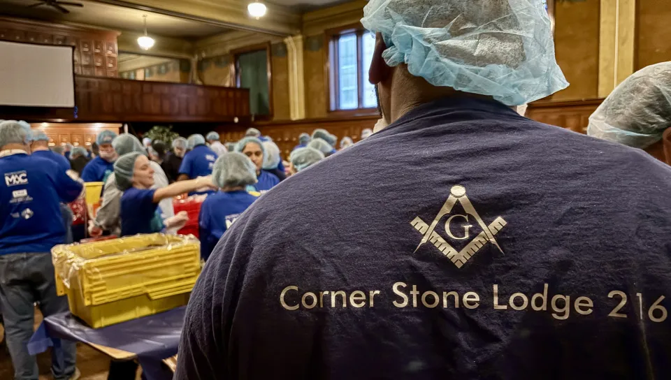 UNE, Maine Masons partner to deliver 50,000 meal kits to those in need statewide