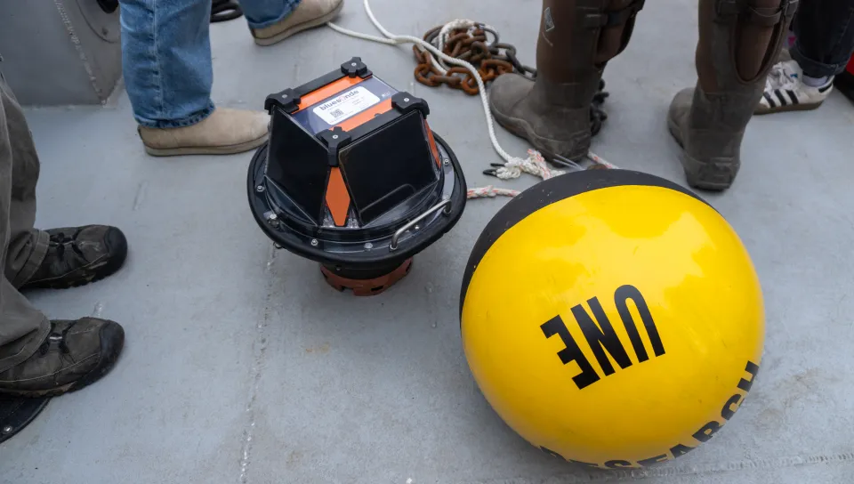 UNE students track coastal currents, aided by technology from Portland start-up