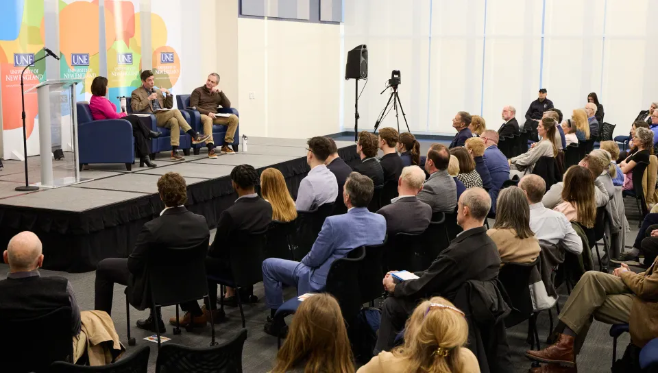 UNE President’s Forum tackles higher education's political crisis