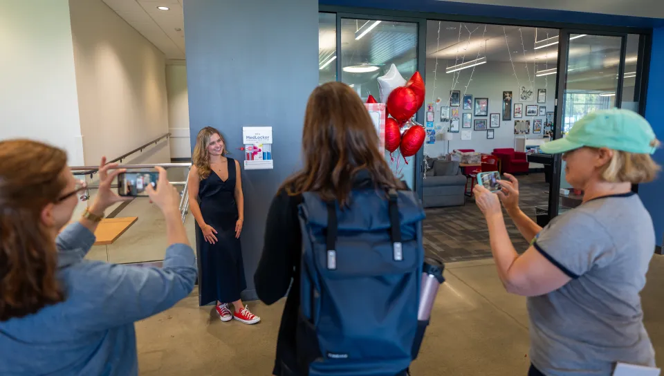 UNE advances food-allergy safety with rollout of emergency epinephrine lockers at community awareness event