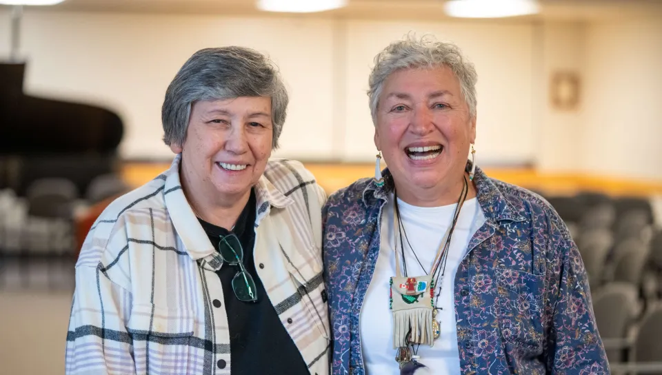Mikhu Paul and Donna Loring