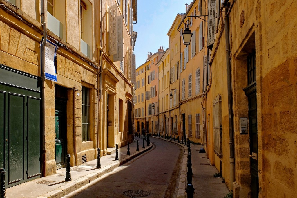 a street in France