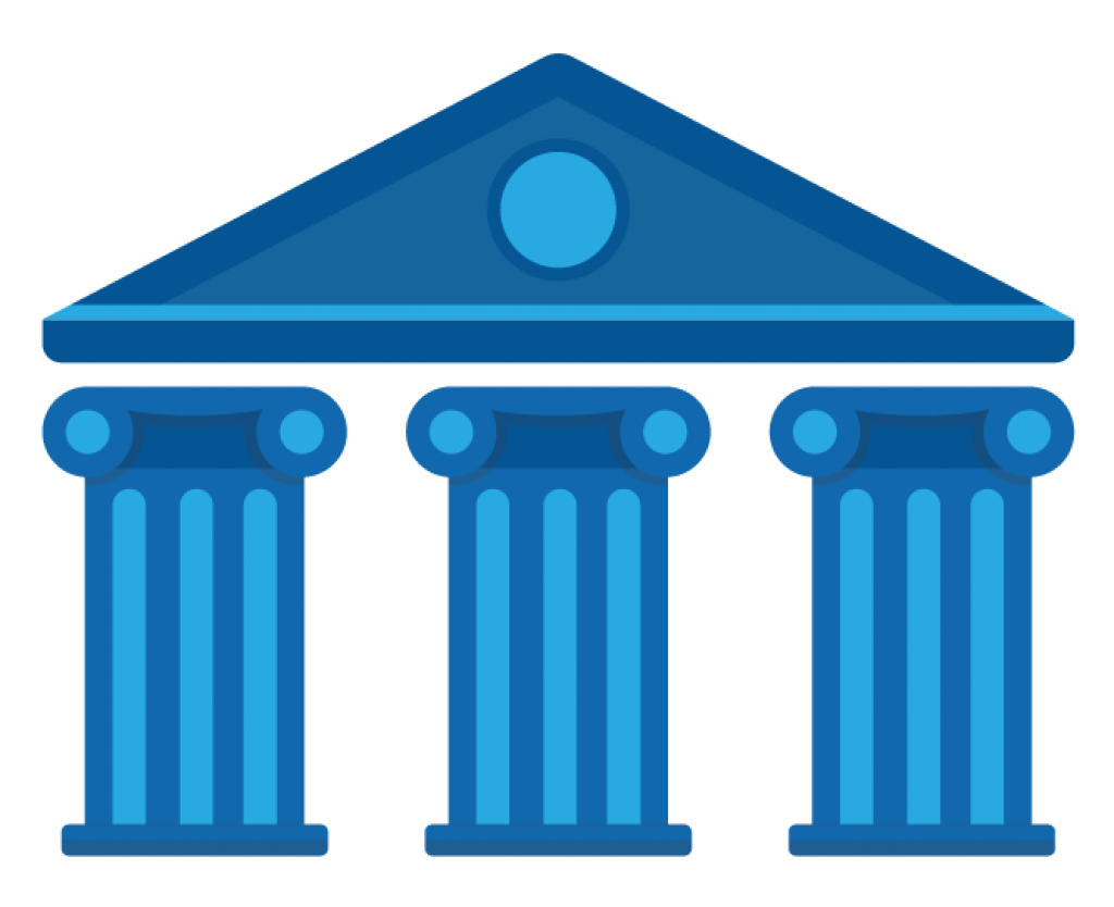 graphic of pillars