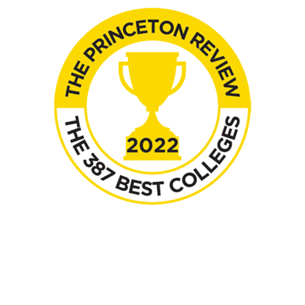 Princeton Review The 385 Best Colleges badge