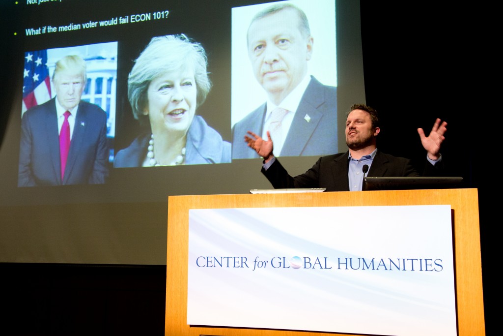 Jason Brennan lectures at the Center for Global Humanities