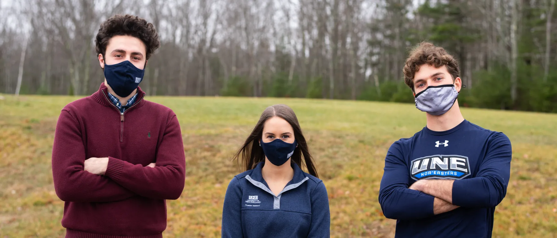 From left: Pablo De La Guardia Criado, Morgan Dube, and Matt Harkins