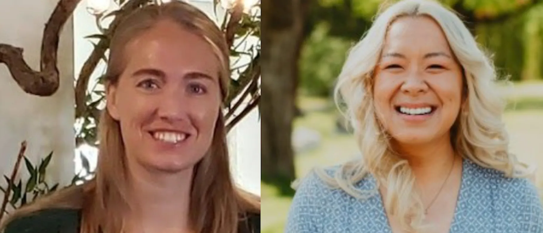 Head shot photos of Collyn Baederand Elisabelle Bocal