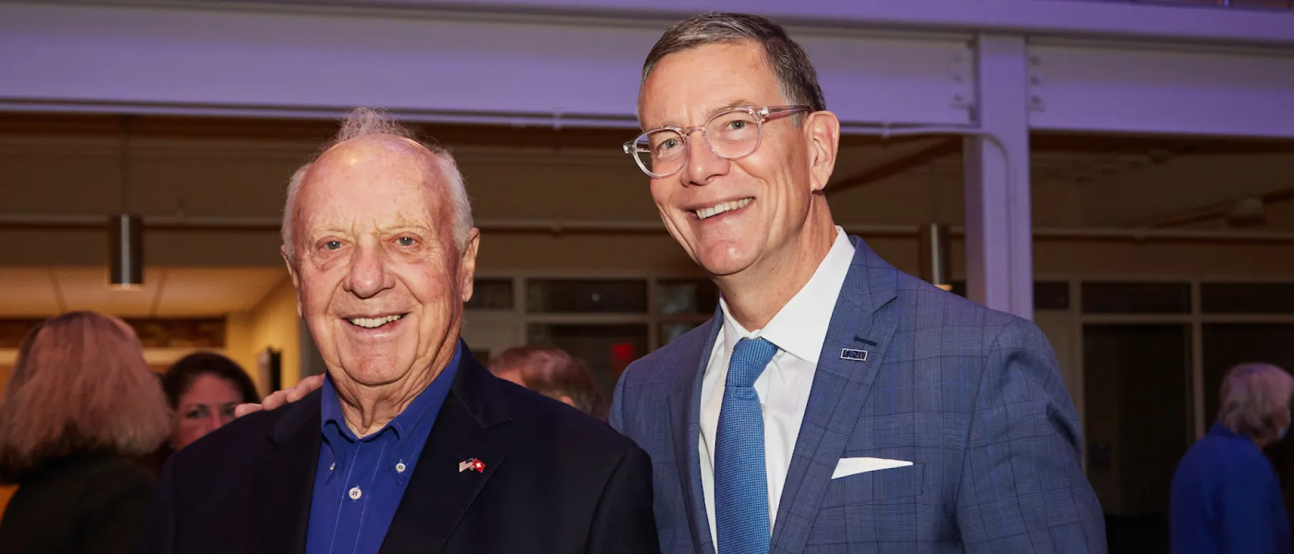 Art Girard and President Herbert