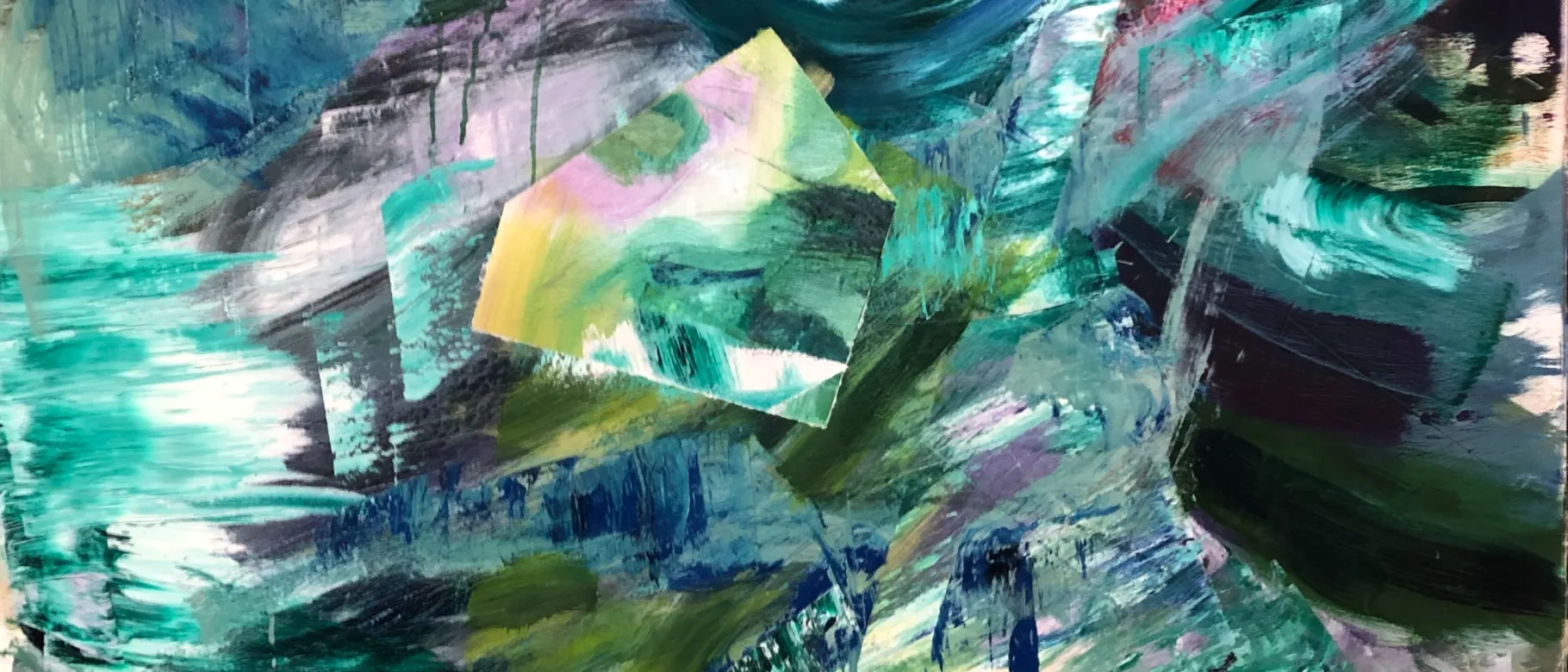 An abstract painting by James Graham