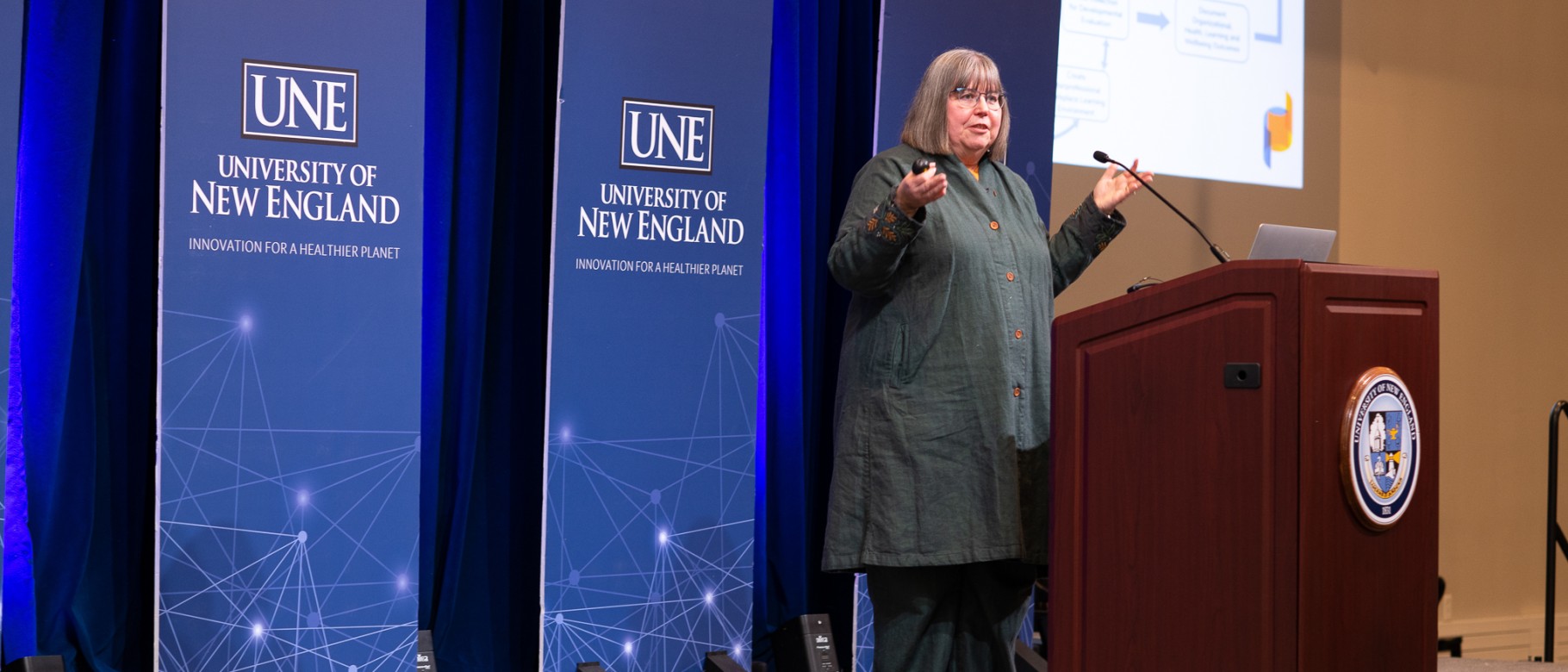 Dr. Christine Arenson at UNE