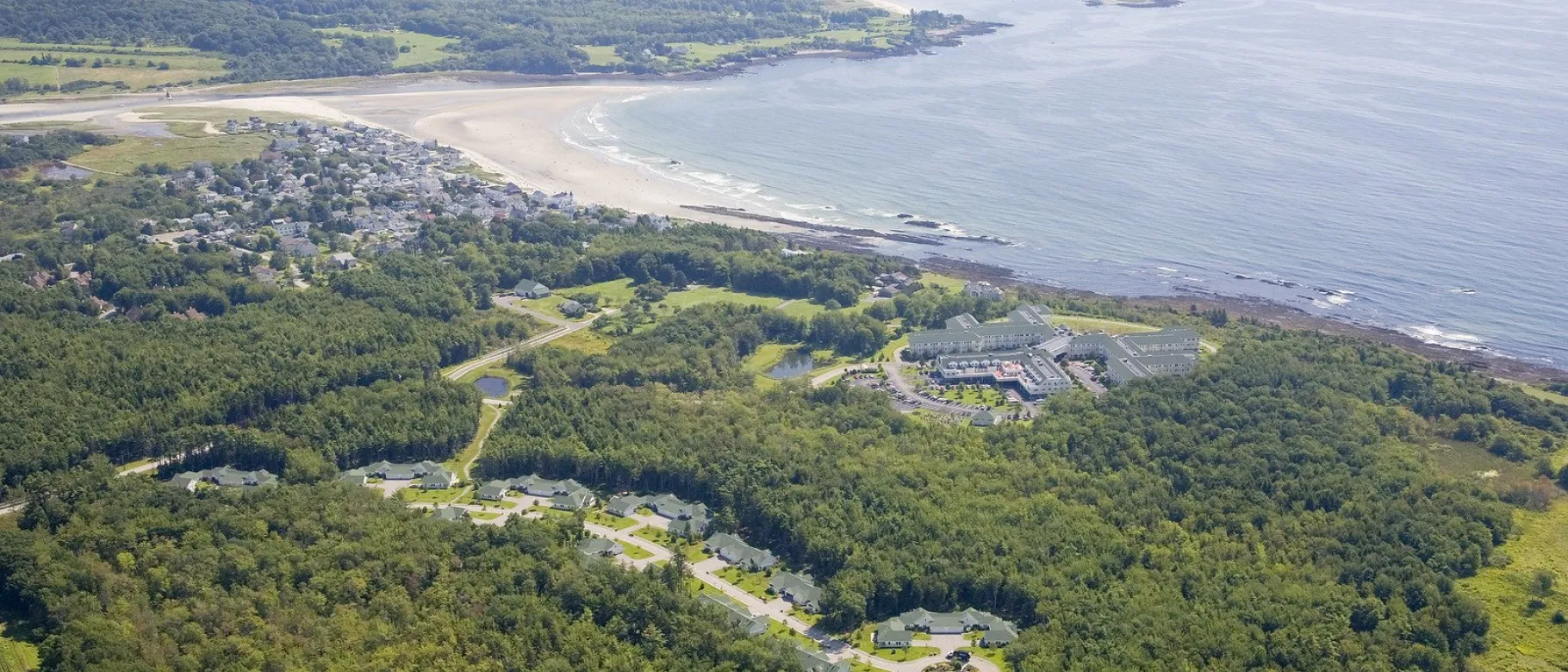 Aerial of the Piper Shores campus in Scarborough
