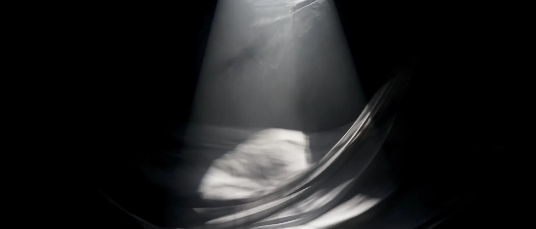 Lights mimic an ultrasound image in a stage performance