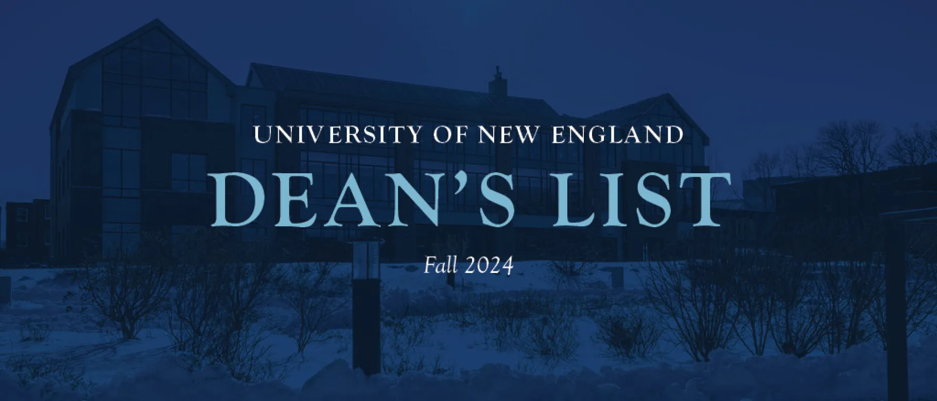 Deans List fall 2024
