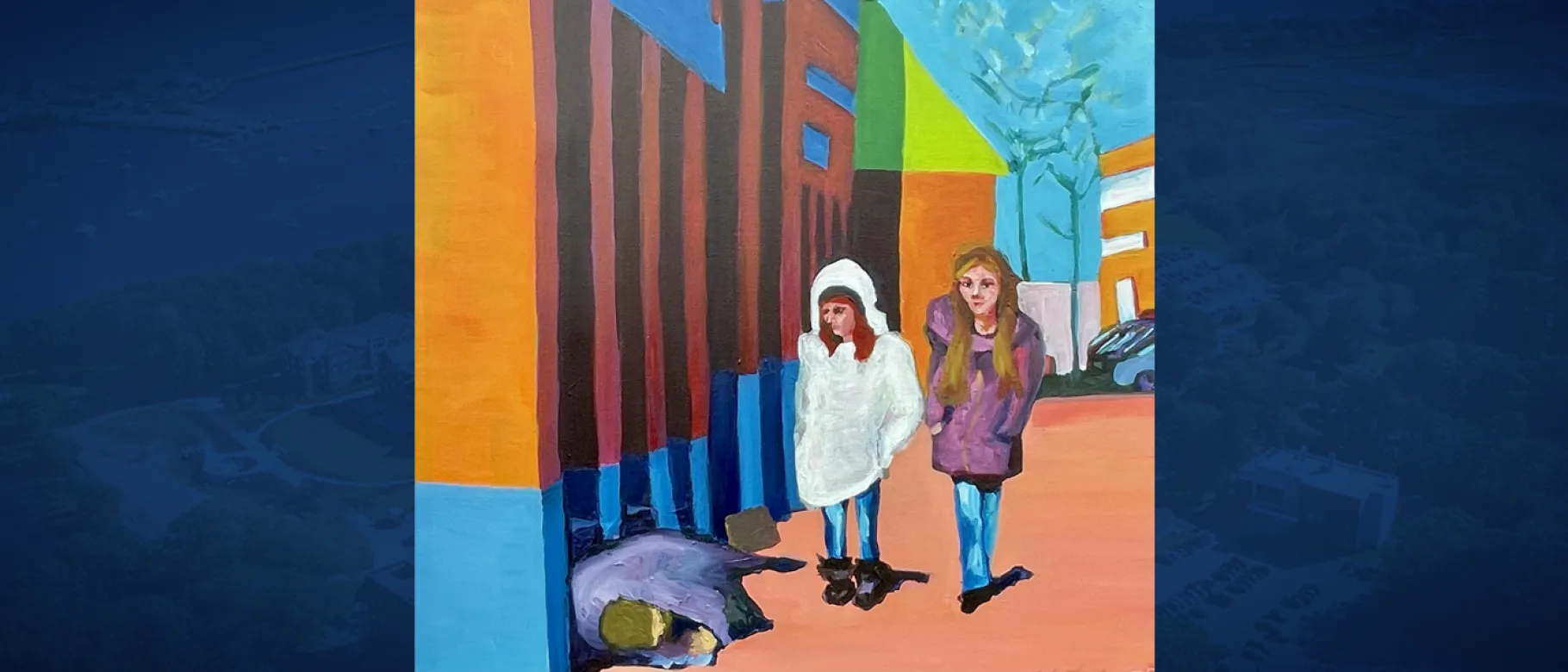 Paintings by Maine artist Laura Vickery displayed in UNE Campus Center through May 30 