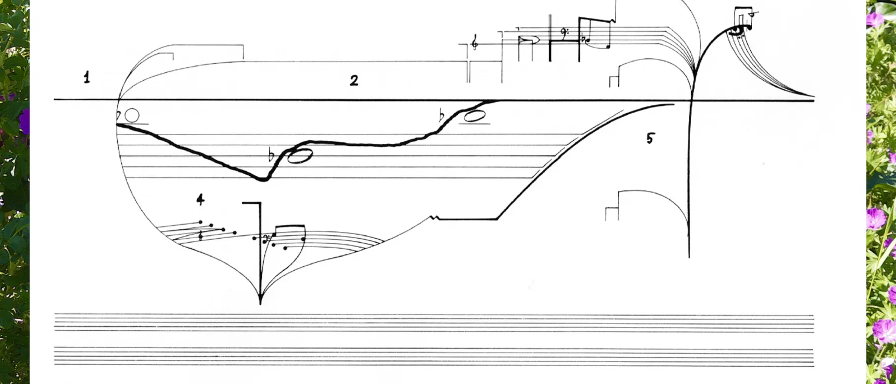  UNE Art Gallery Exhibit celebrates landmark graphic score starting July 10