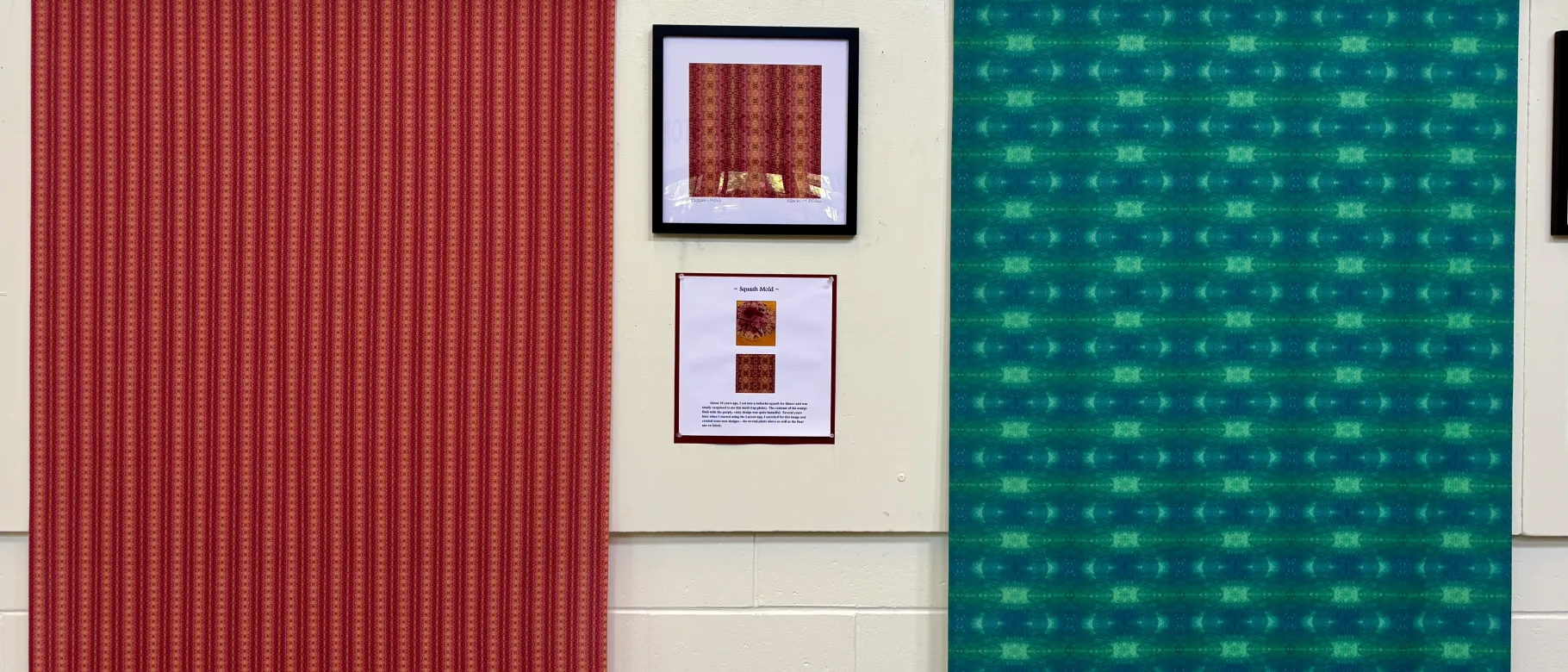 Nancy Rankin’s Textile Art Exhibit on display in Campus Center through Aug. 31