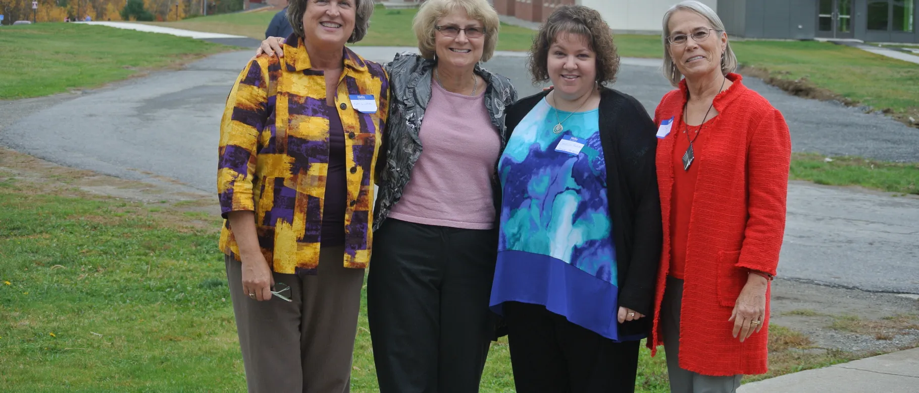 Kathryn Loukas, Regi Robnett, Jessica Bolduc, and Judy Kimball at the Fall MeOTA Conference