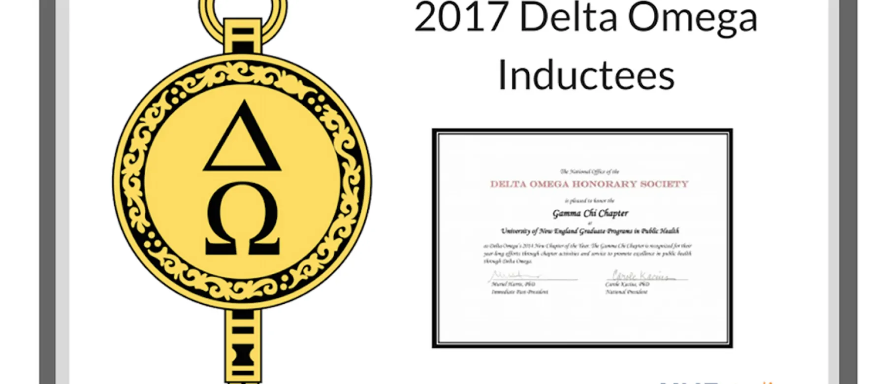 Delta Omega inductees