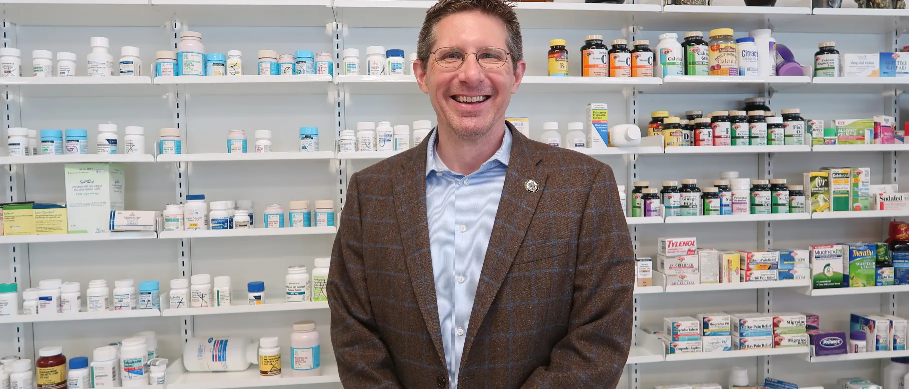 Kenneth McCall, professor and residency director at the College of Pharmacy