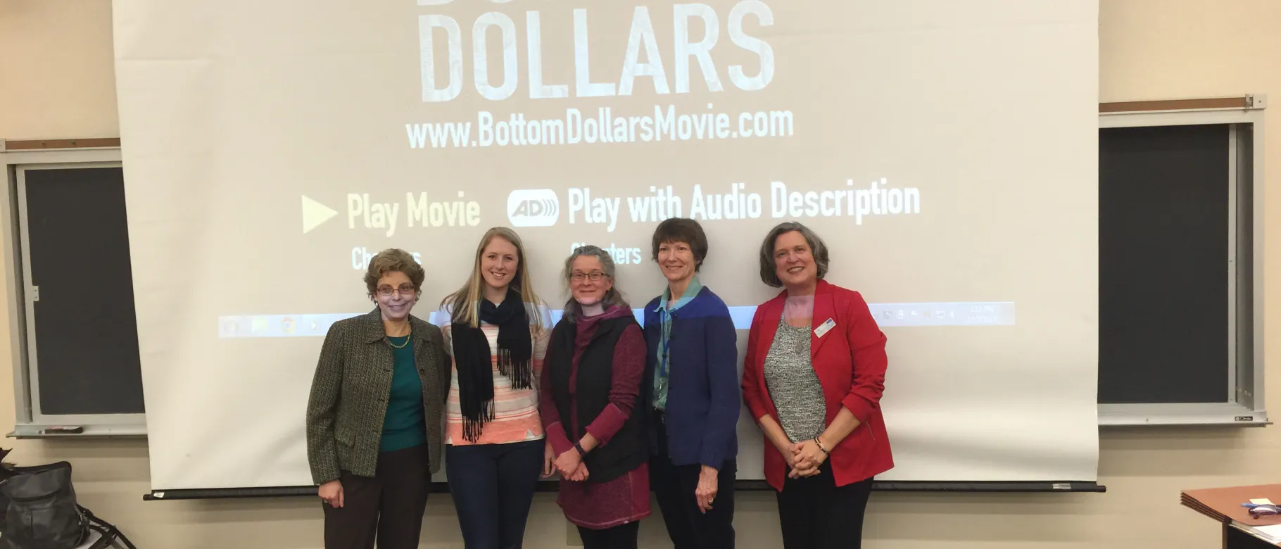 Diane Boas, Cassandra Lyons, Laurie Raymond, Alison Barker and Kathryn Loukas