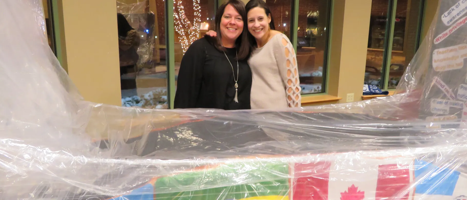 Lisa DiGiovanni and Lauren Dembski