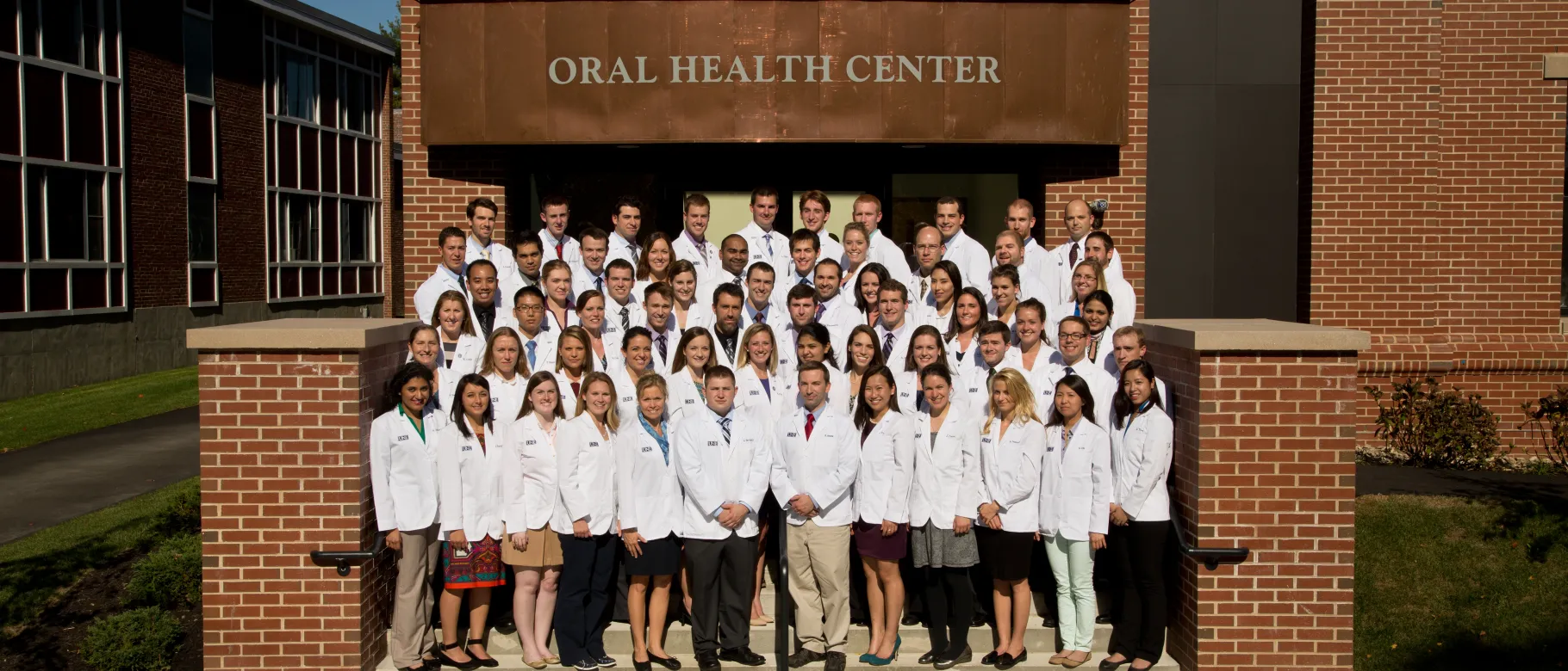 UNE College of Dental Medicine students