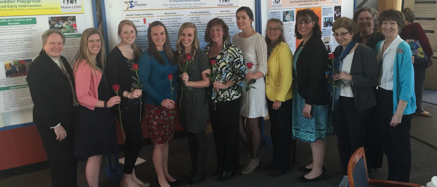 LEND trainees and leaders at the 2017 Ceremony