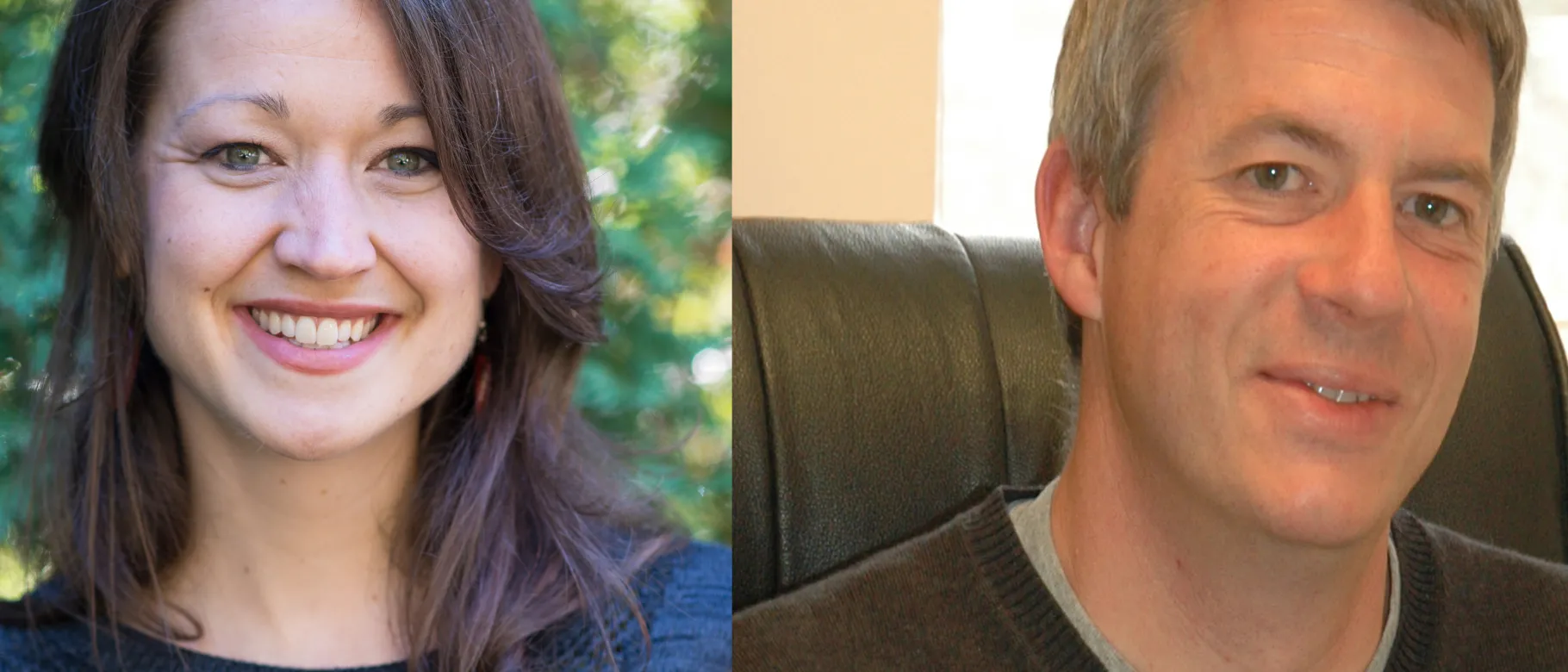 Megan Webster and Tom McLaughlin