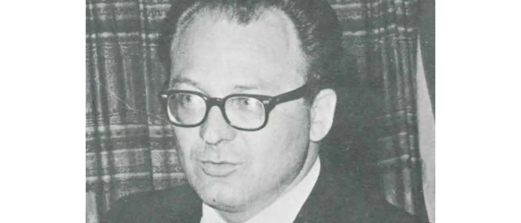A photo of John Bove from the 1969 St Francis College yearbook