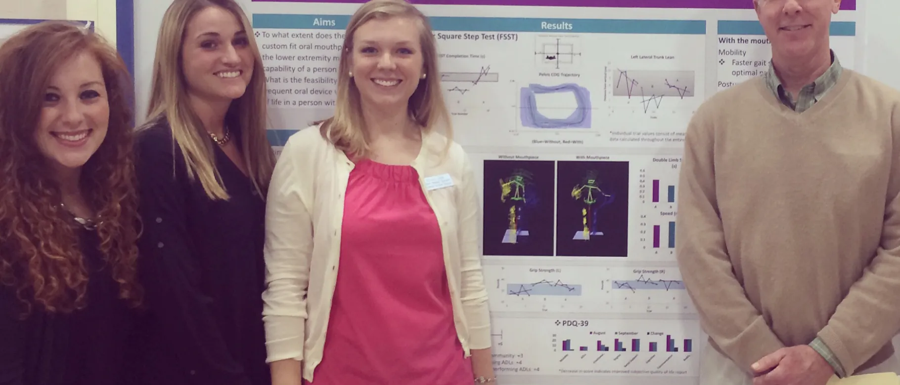 UNE DPT students publish research