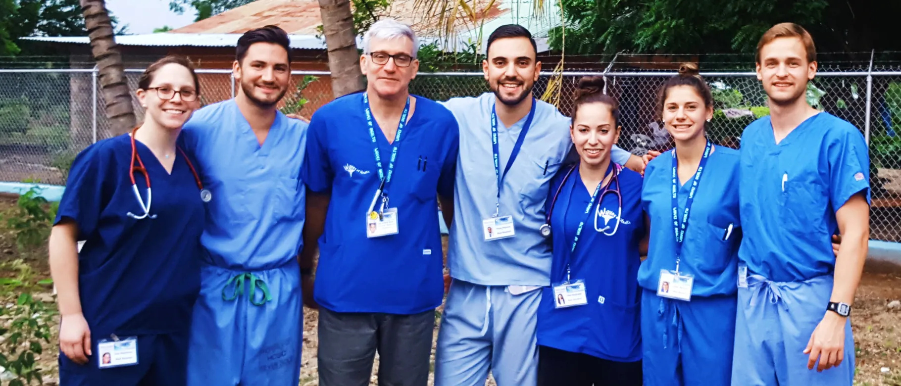 Zoe Waldman, Dylan Bellavance, Dr. Chris Boni, Hugo Raposo, Jessica Andrade, Hope Barone, and Charlie Mach
