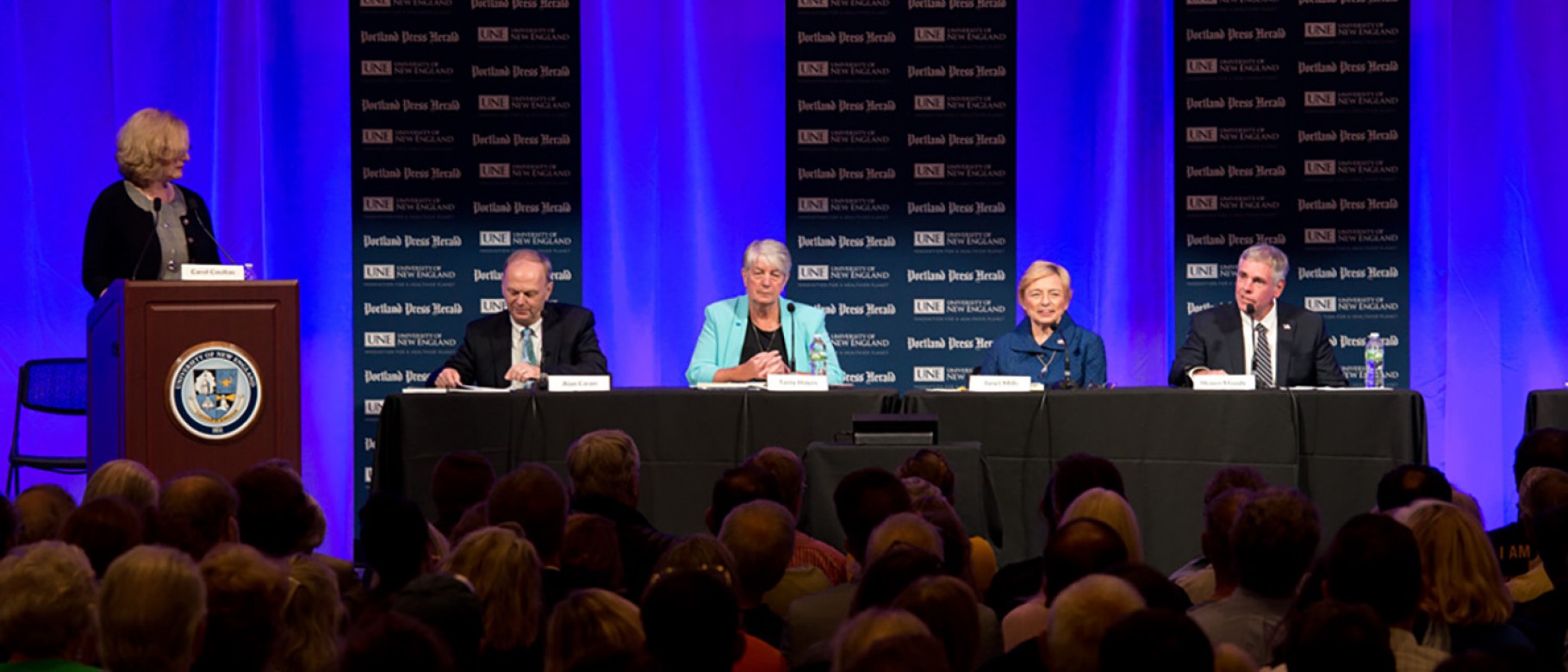 University of New England and 'Portland Press Herald' host gubernatorial debate