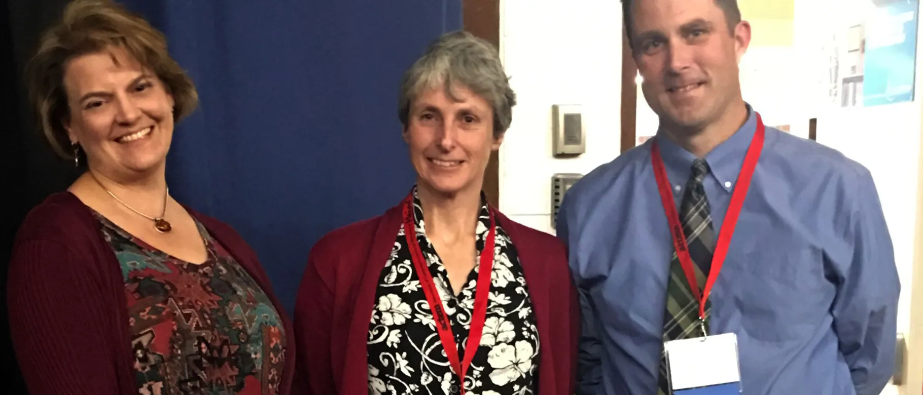 Susan Hyde, Lesley Herschlag and Rob Callahan