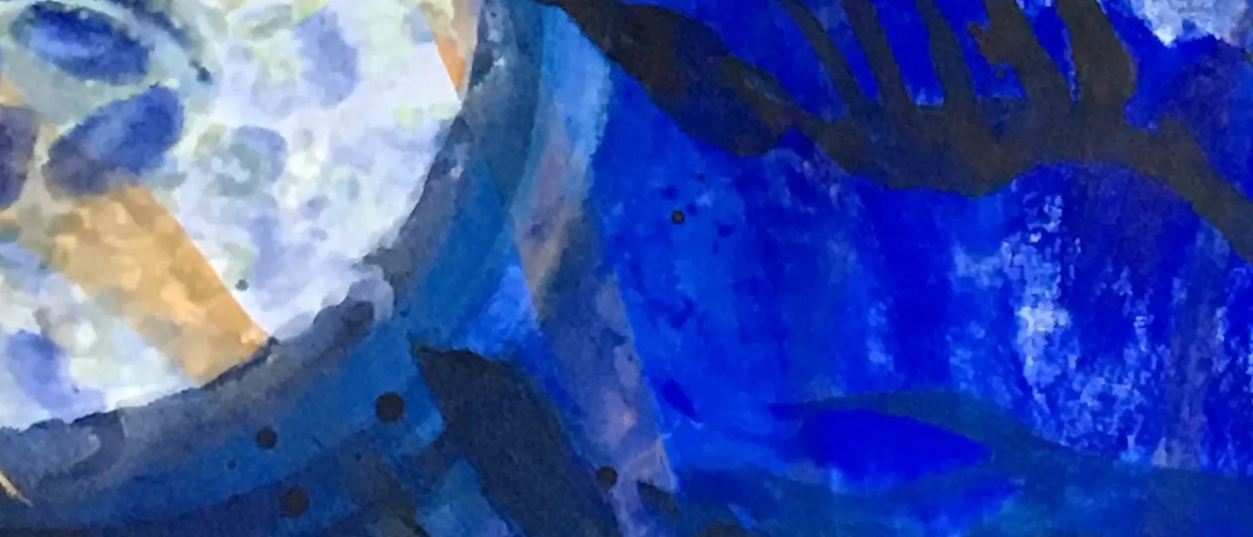 “Phytoplankton Dreaming Series” (detail), by Krisanne Baker